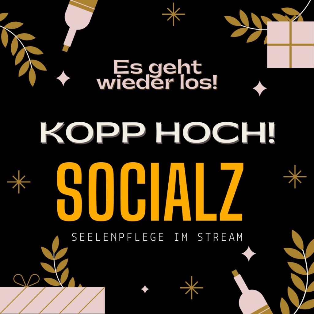 Kopp hoch! Geht wieder los